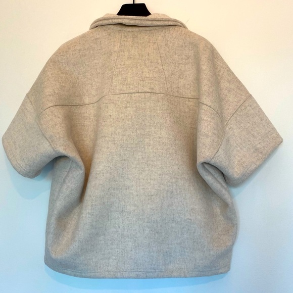 Rhude Shirt Pullover Sweatshirt Boxy Oversized F1 Polo Wool Mens Large Luxury - Picture 14 of 16